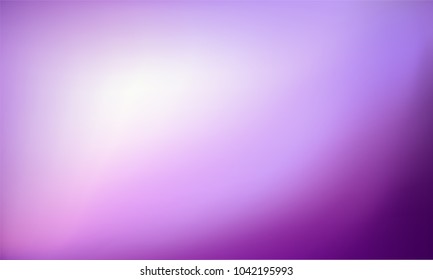 Beautiful purple gradient background. Blurred Violet backdrop. Vector illustration for your graphic design, banner, poster, card