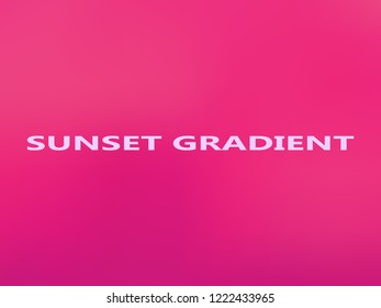 Beautiful purple gradient background. Magic pink mesh texture. Blurred sunrise or sunset gradient colors. Neon pinky and magenta light vector design