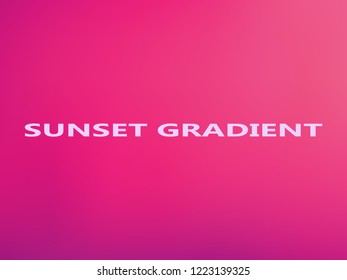 Beautiful purple gradient background. Magic pink mesh texture. Blurred sunrise or sunset gradient colors. Neon pinky and magenta light vector design