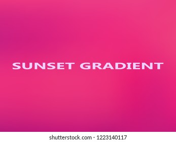Beautiful purple gradient background. Magic pink mesh texture. Blurred sunrise or sunset gradient colors. Neon pinky and magenta light vector design