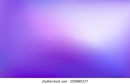 Beautiful purple gradient with light background. Blurred Violet and white backdrop. Vector illustration for your graphic design, banner, poster, card