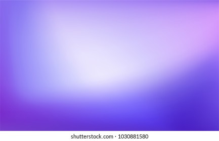 Beautiful purple gradient with light background. Blurred Violet and white backdrop. Vector illustration for your graphic design, banner, poster, card