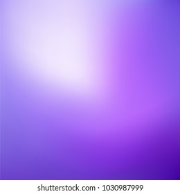 Beautiful purple gradient with light background. Blurred Violet and white backdrop. Vector illustration for your graphic design, banner, poster, card