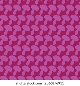 beautiful purple mushroom artwork pattern
