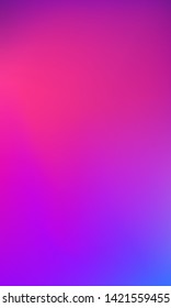 Beautiful purple and pink color gradient background. Abstract Blurred violet and blue backdrop. Vector illustration for your graphic design, banner, poster, card