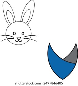 a beautiful rabbit and other set of logo design 