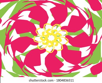 Beautiful radial abstract color vector best for wallpaper, background and template