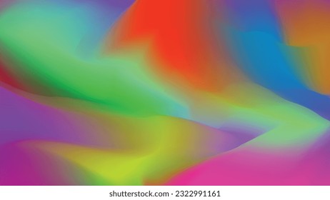 beautiful rainbow color background with landscape format