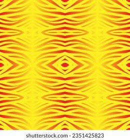 Schöne Farbvariante mit Regenbogen, nahtlose Blumenlinie Art Batik Ethnische Dayak-Ornament für Modetextilmuster-Hintergrund 
