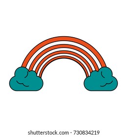 Beautiful rainbow symbol