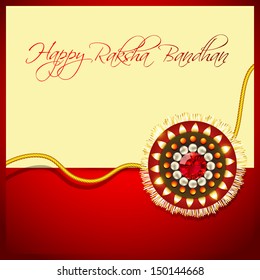 beautiful rakhi background with space for your text