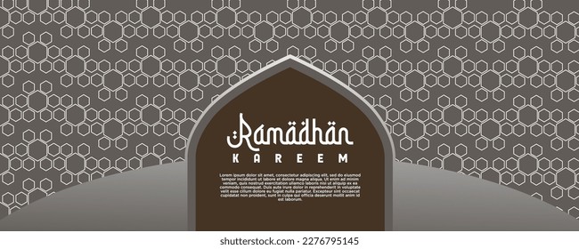 Beautiful Ramadan Banner Vector Design Islamic Ornament In Arabic Style With Beautiful Decoration And Mubarak Islamic Muslim Fasting Season