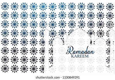 Beautiful Ramadan Kareem abstract design. 