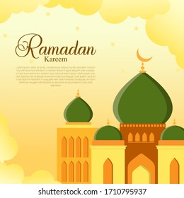 Hermoso vector libre ramadan kareem eid al fitri