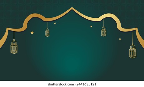 beautiful ramadan kareem greeting card design, islamic background