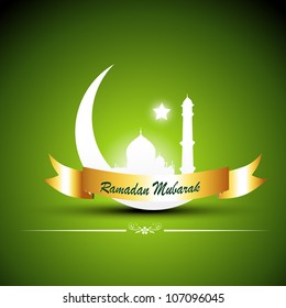 beautiful ramadan kareem vector illustration