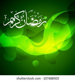 beautiful ramadan kareem vector illustration