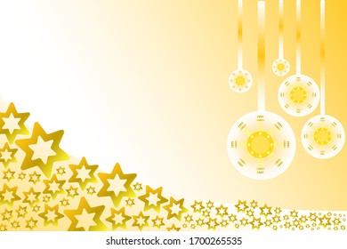 Beautiful Ramadan wallpaper with ornamental gold color