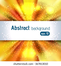 Beautiful rays of light. Shiny eps 10 background. Colorful radial radiant effect. Vector illustration