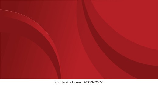 Beautiful red abstract background. Scarlet neutral backdrop for presentation design. Vermilion base for website, print, base for banners, wallpapers, business cards, brochure, banner,