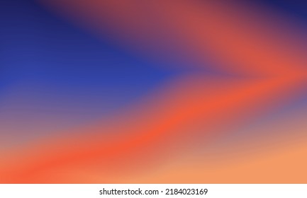 Beautiful red and blue gradient background smooth and soft texture