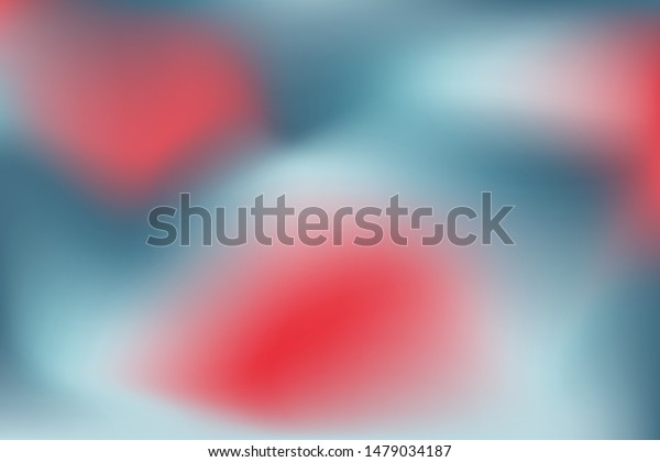 Beautiful Red Blue Gradient Vibrant Vector Stock Vector Royalty