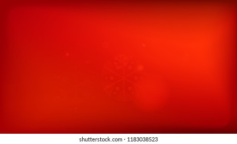 
Beautiful Red Christmas Background with Falling Snowflakes.  Element of Design with Snow for a Postcard, Invitation Card, Banner, Flyer.  Vector Falling Snowflakes on a Red Winter Background.

