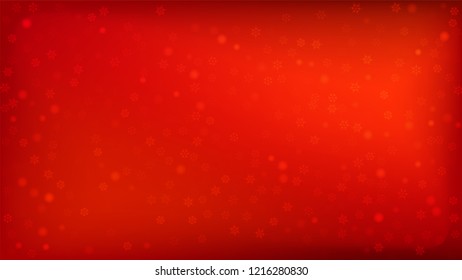 
Beautiful Red Christmas Background with Falling Snowflakes.  Element of Design with Snow for a Postcard, Invitation Card, Banner, Flyer.  Vector Falling Snowflakes on a Red Winter Background.

