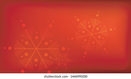 
Beautiful Red Christmas Background with Falling Snowflakes.  Element of Design with Snow for a Postcard, Invitation Card, Banner, Flyer.  Vector Falling Snowflakes on a Red Winter Background.

