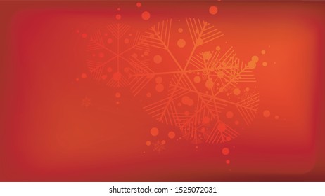 
Beautiful Red Christmas Background with Falling Snowflakes.  Element of Design with Snow for a Postcard, Invitation Card, Banner, Flyer.  Vector Falling Snowflakes on a Red Winter Background.

