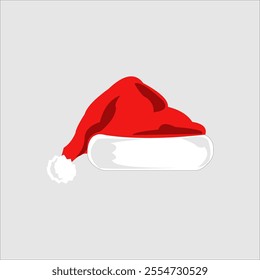 beautiful red Christmas Santa hat