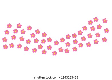 beautiful red hibiscus flower spray background template