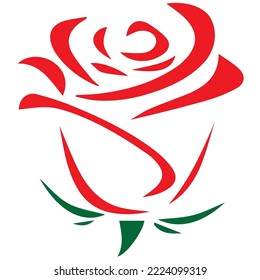 Beautiful red roses are often given to someone to express feelings of affection and love.