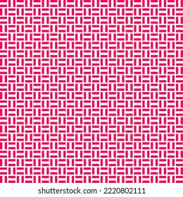 Beautiful red striped pattern on a white background