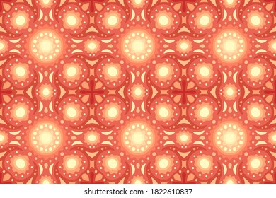 Beautiful red web background with shiny seamless tile pattern