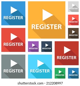 Beautiful Register web icon