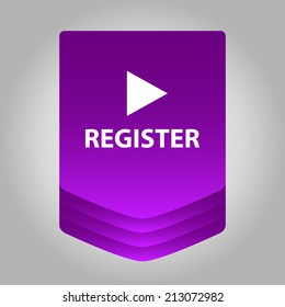 Beautiful Register web icon