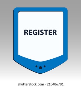 Beautiful Register web icon