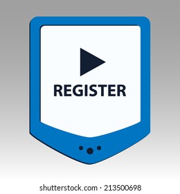 Beautiful Register web icon