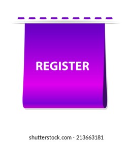 Beautiful Register web icon