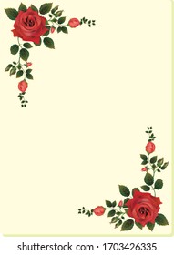 a beautiful rim of a rose