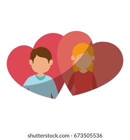 Beautiful and romantic couple