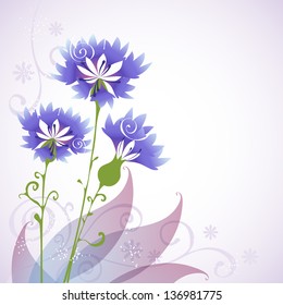 Beautiful romantic flower Background