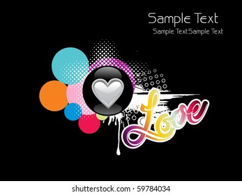 beautiful romantic illustration for valentine day