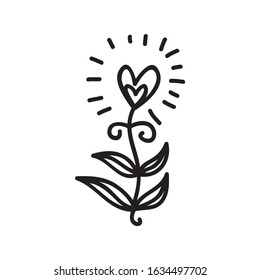Beautiful romantic pattern. Vector illustration