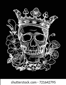 Skull Crown Roses High Res Stock Images Shutterstock - crown of roses roblox