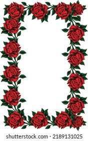 beautiful rose flower vector design that you can make as an element