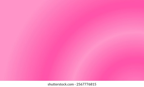 Beautiful Rose and Fuchsia Pink Abstract background. Soft and tender flowing pink gradient color wallpaper. Pink aesthetic design concept for card, banner and poster. Vector Illustration