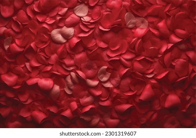 the beautiful rose petals background