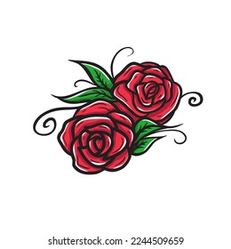 beautiful rose vector for you